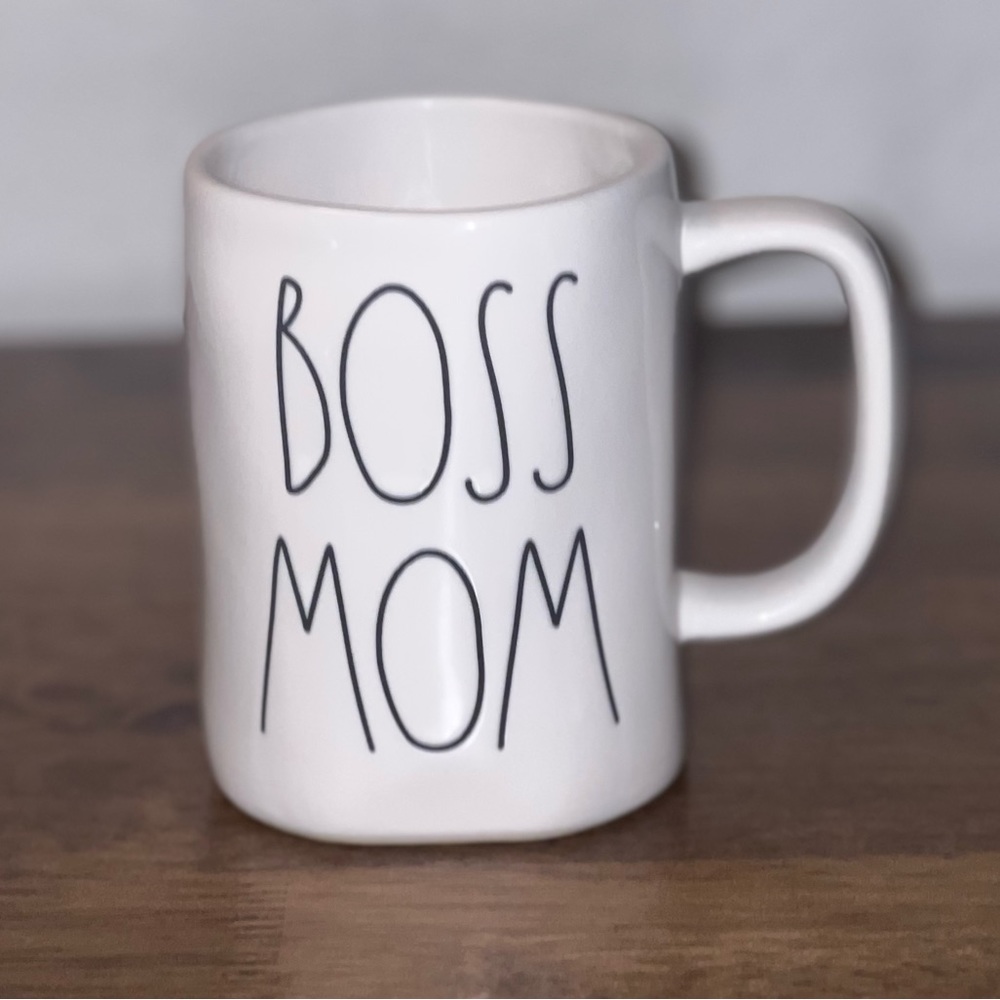 Rae Dunn “BOSS MOM” Canadian Release Mug